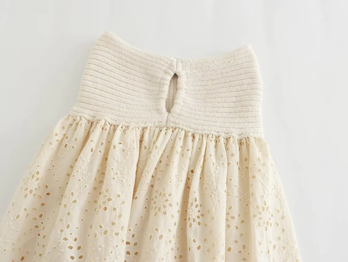 2023 Summer Women's Fashion Embroidered Knit Dress LT2375