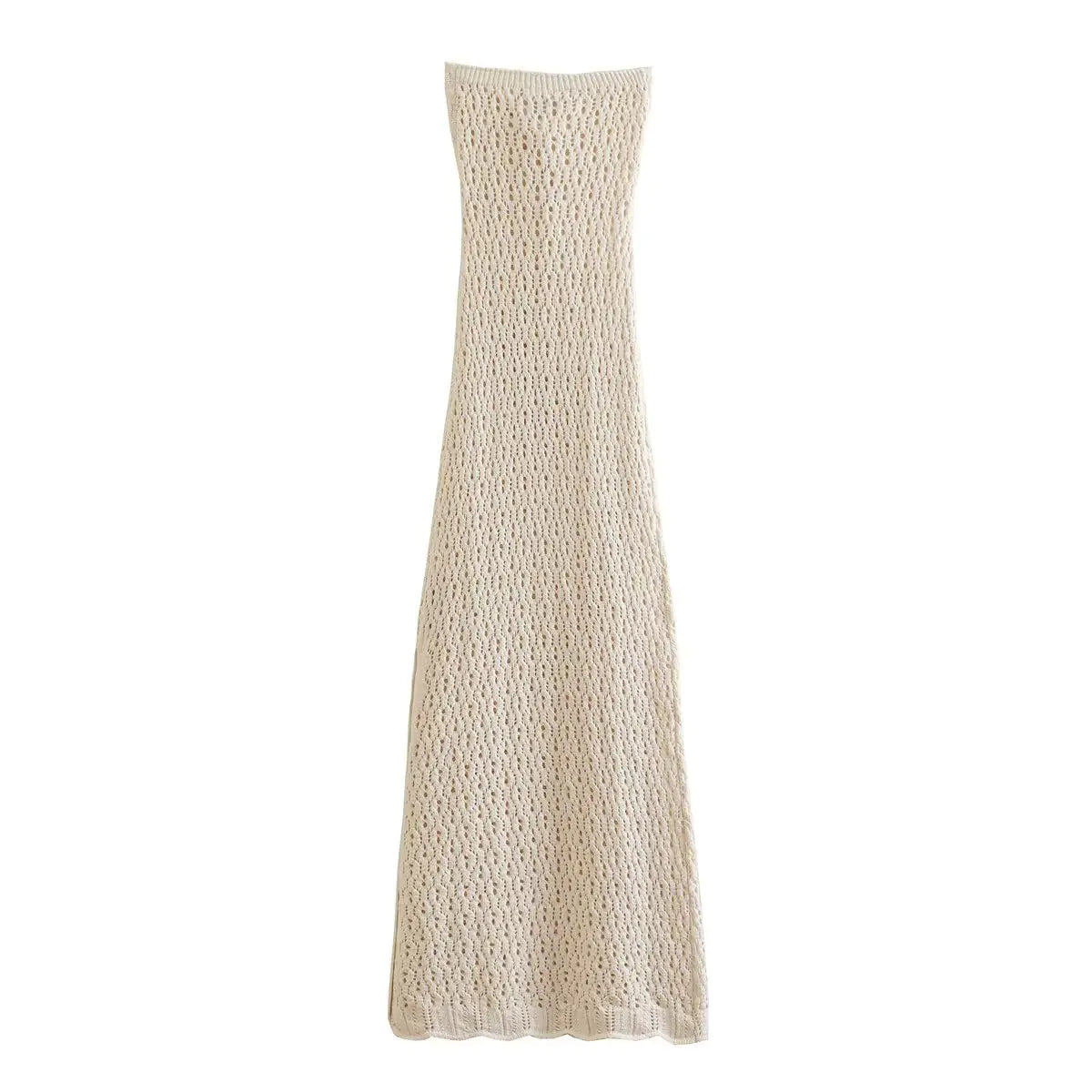 2023 Summer Women's Open-Design Knit Dress